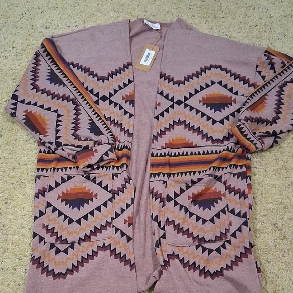 PHIL LOVE Cardigan - Multicolor SIZE S - Picture 1 of 3
